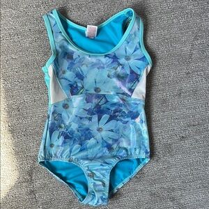 3/$15 Cat & Jack Blue Floral Dance Costume